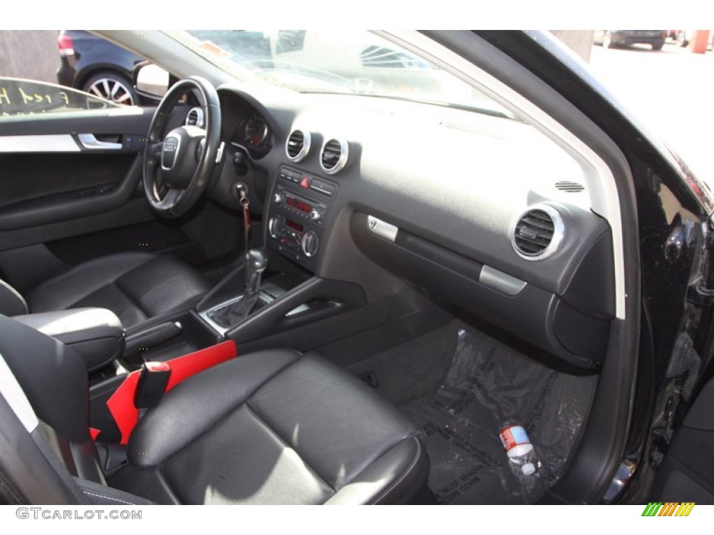 Black Interior 2007 Audi A3 2.0T Photo #75154092