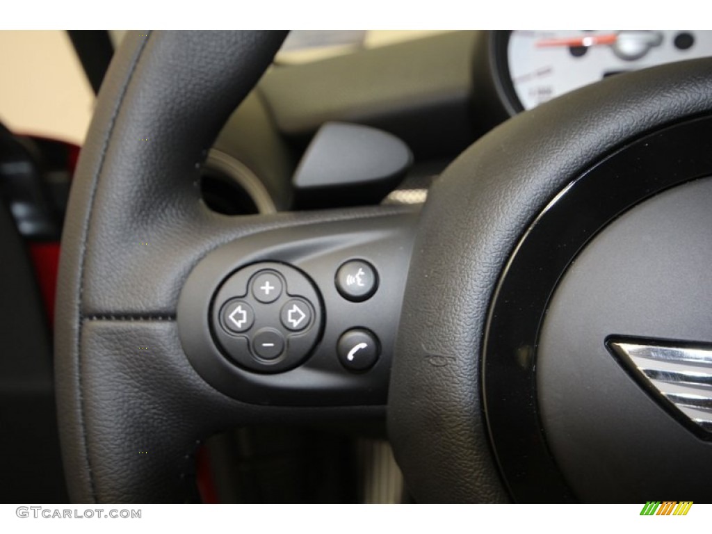 2013 Cooper S Hardtop - Chili Red / Carbon Black photo #21