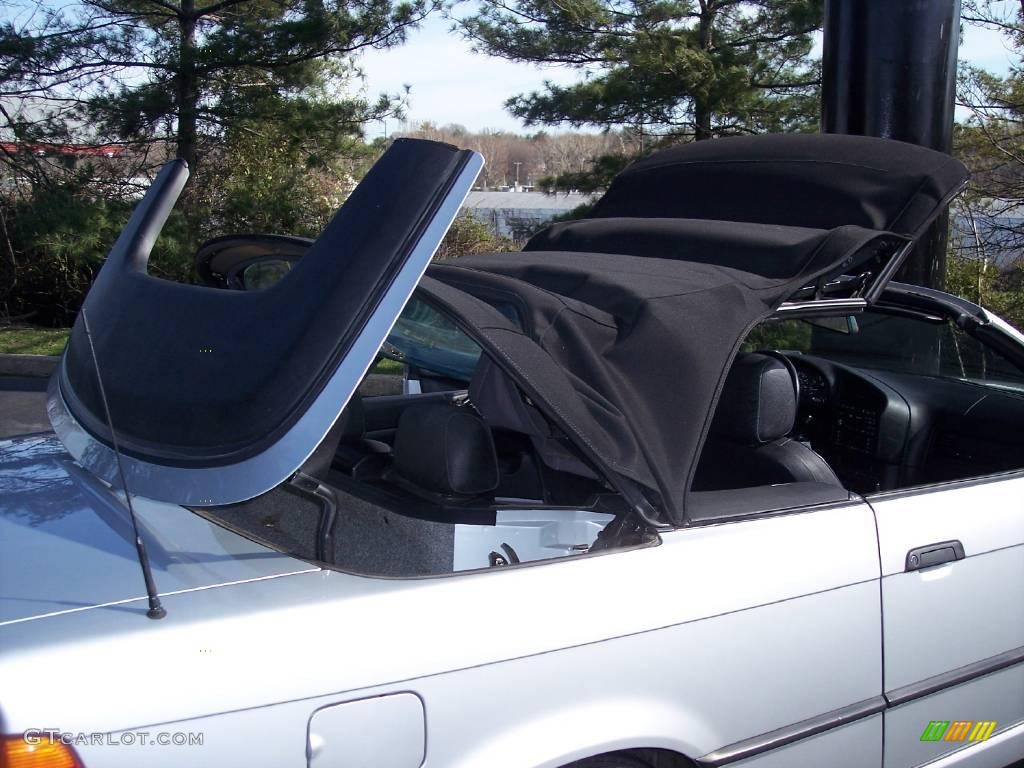 1999 3 Series 323i Convertible - Titanium Silver Metallic / Black photo #14