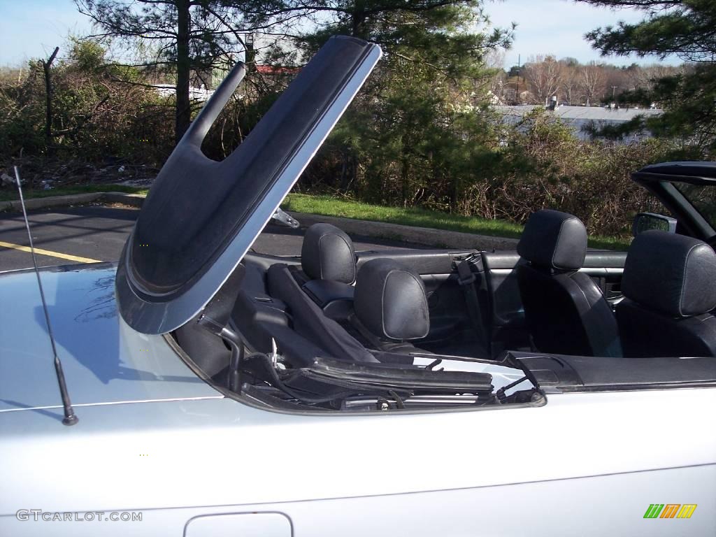 1999 3 Series 323i Convertible - Titanium Silver Metallic / Black photo #15
