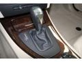 2013 BMW 3 Series Cream Beige Interior Transmission Photo