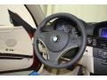 Cream Beige Steering Wheel Photo for 2013 BMW 3 Series #75155485