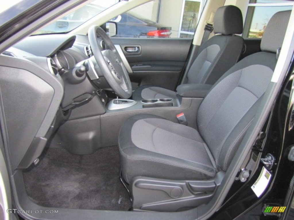 Black Interior 2008 Nissan Rogue SL Photo #75155527