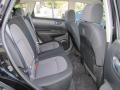 2008 Nissan Rogue Black Interior Rear Seat Photo
