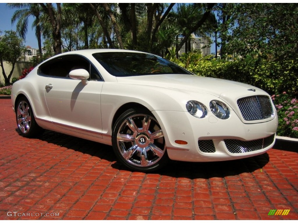 Glacier White 2009 Bentley Continental GT Standard Continental GT Model Exterior Photo #75155941