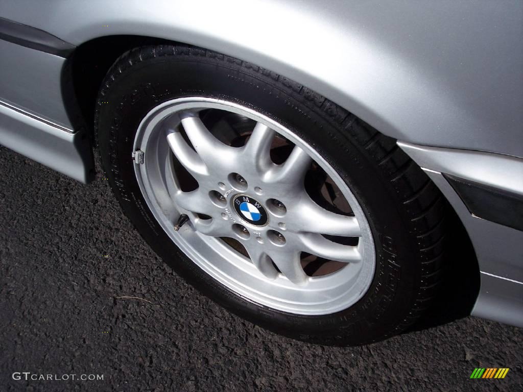 1999 3 Series 323i Convertible - Titanium Silver Metallic / Black photo #31