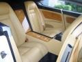 2009 Bentley Continental GT Saffron Interior Rear Seat Photo