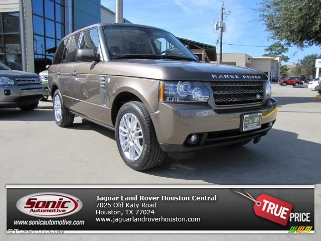 2011 Range Rover HSE - Nara Bronze Metallic / Arabica/Ivory photo #1