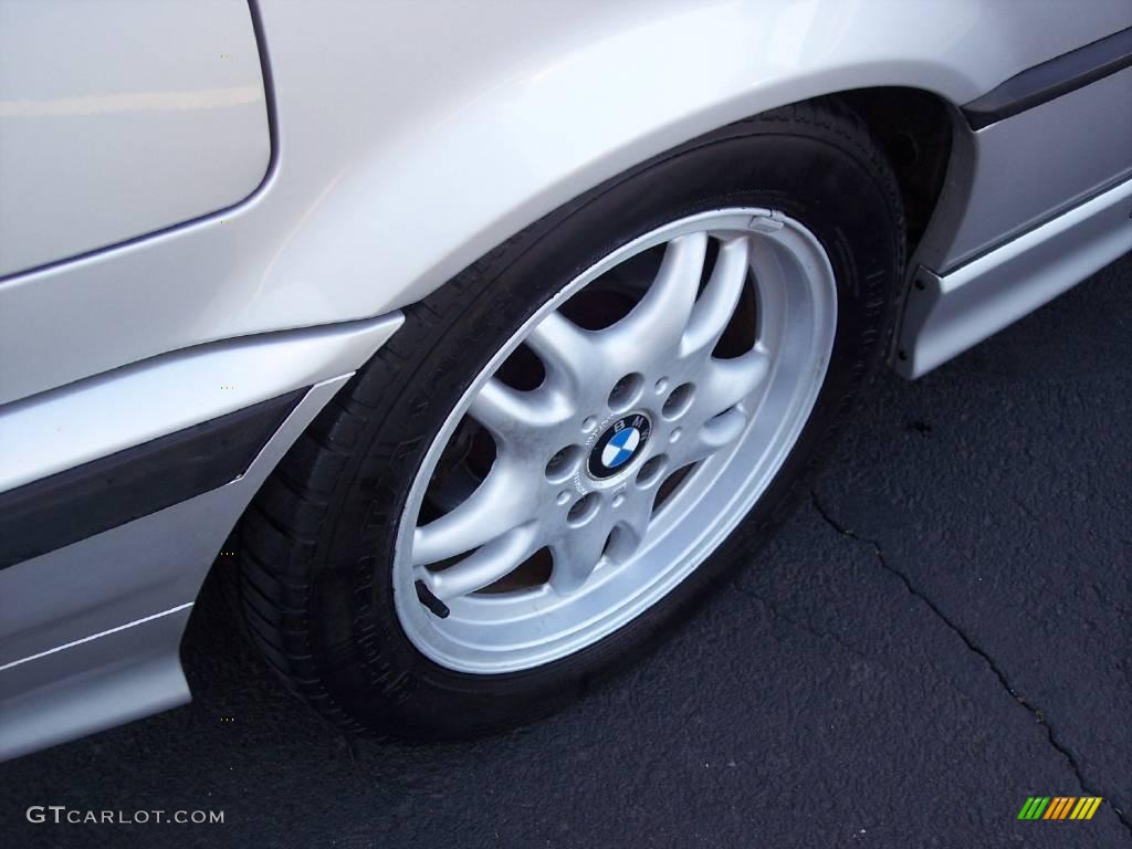 1999 3 Series 323i Convertible - Titanium Silver Metallic / Black photo #32