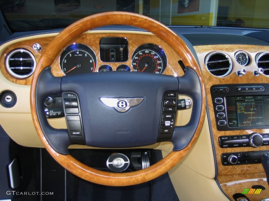 2009 Bentley Continental GT Standard Continental GT Model Steering Wheel Photos