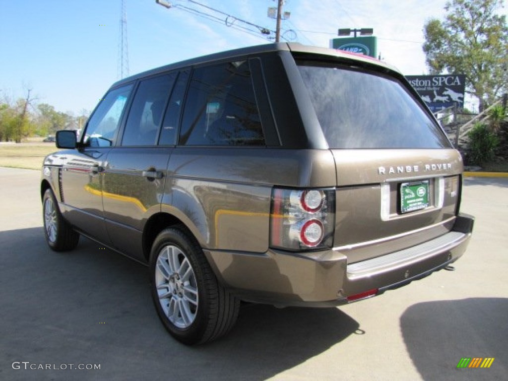 2011 Range Rover HSE - Nara Bronze Metallic / Arabica/Ivory photo #8