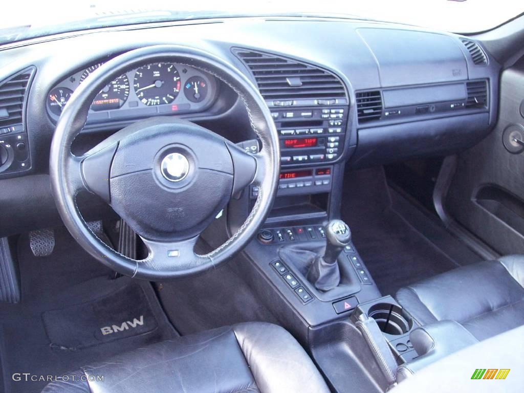 1999 3 Series 323i Convertible - Titanium Silver Metallic / Black photo #38