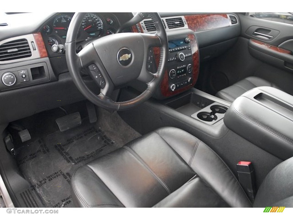 Ebony Interior 2009 Chevrolet Tahoe LT XFE Photo #75157723
