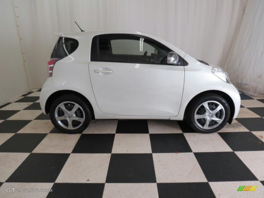 Blizzard White Pearl 2012 Scion iQ Standard iQ Model Exterior Photo #75157780