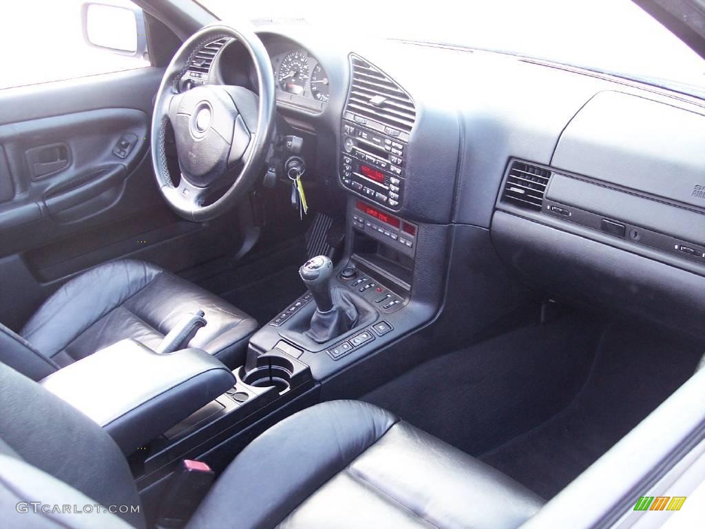 1999 3 Series 323i Convertible - Titanium Silver Metallic / Black photo #43