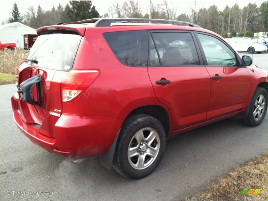 2007 RAV4 4WD - Barcelona Red Pearl / Taupe photo #6