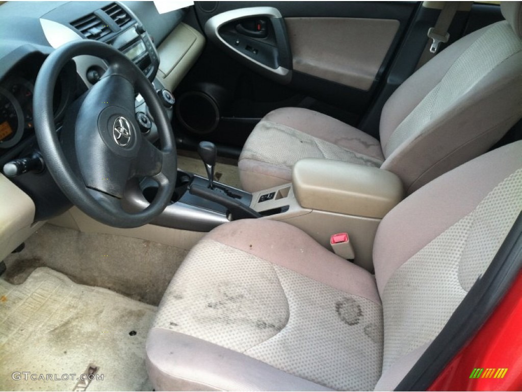 2007 RAV4 4WD - Barcelona Red Pearl / Taupe photo #10