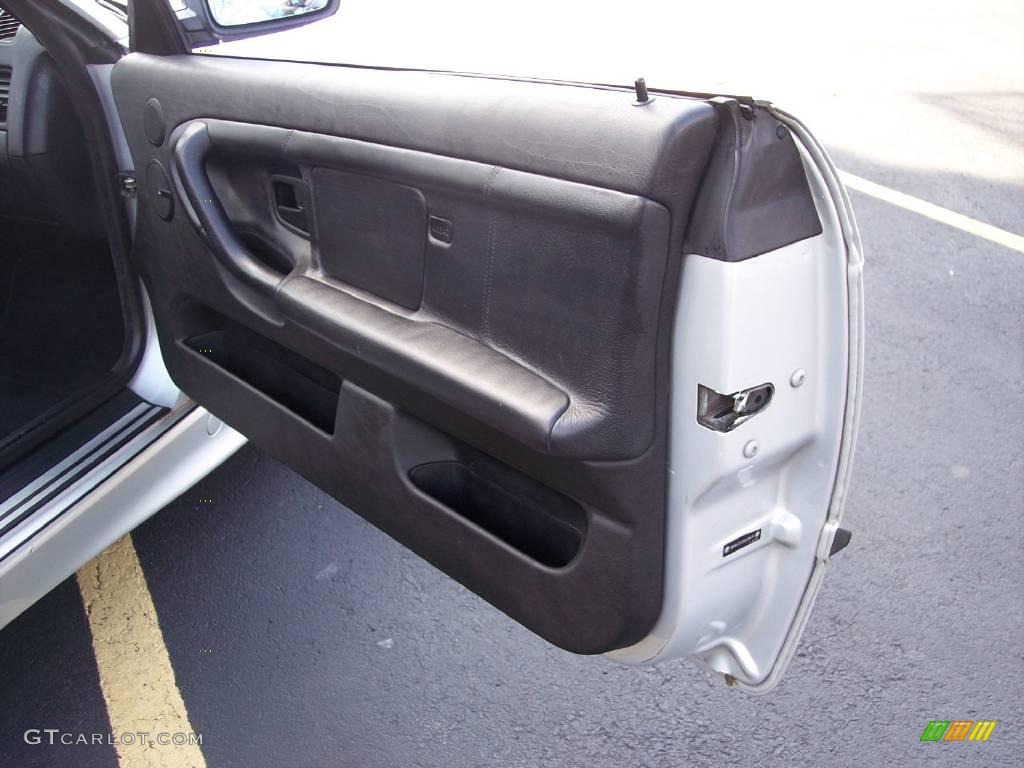1999 3 Series 323i Convertible - Titanium Silver Metallic / Black photo #46