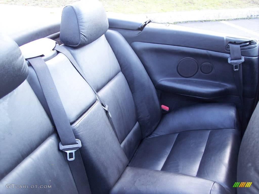 1999 3 Series 323i Convertible - Titanium Silver Metallic / Black photo #48