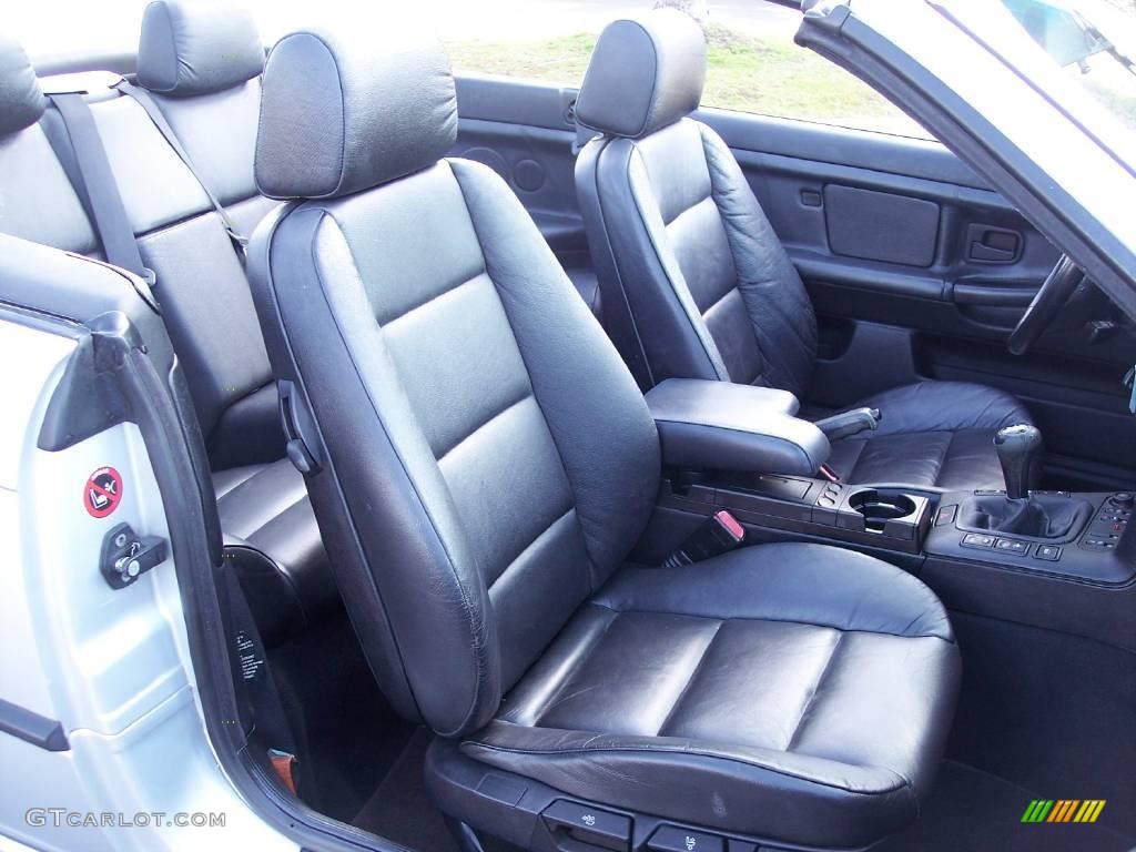 1999 3 Series 323i Convertible - Titanium Silver Metallic / Black photo #49