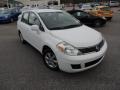 Fresh Powder White 2008 Nissan Versa 1.8 S Sedan