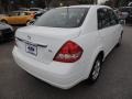 2008 Fresh Powder White Nissan Versa 1.8 S Sedan  photo #13