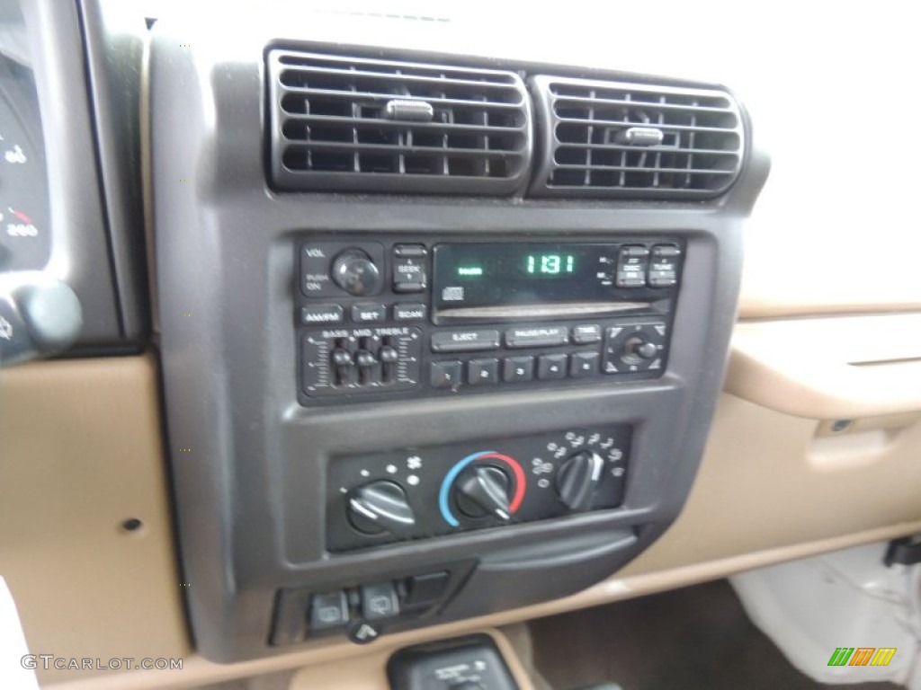 2002 Jeep Wrangler Sahara 4x4 Controls Photo #75159526