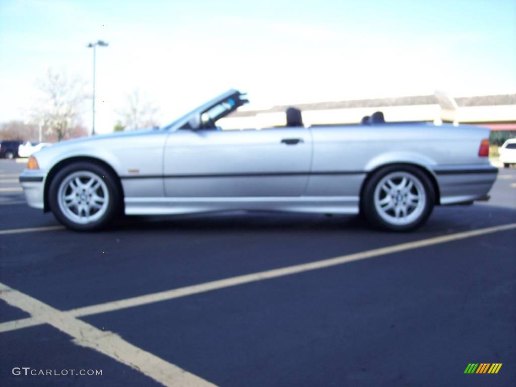 1999 3 Series 323i Convertible - Titanium Silver Metallic / Black photo #56
