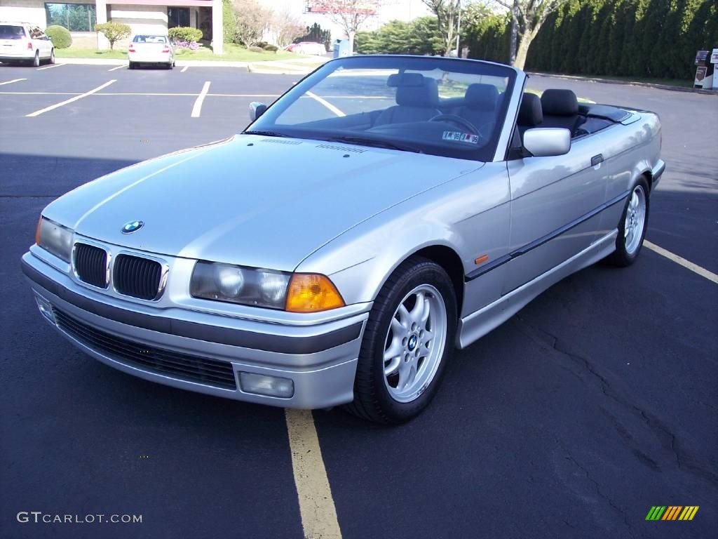 1999 3 Series 323i Convertible - Titanium Silver Metallic / Black photo #57