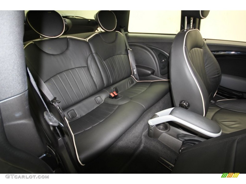 2010 Mini Cooper S Hardtop Rear Seat Photo #75160499