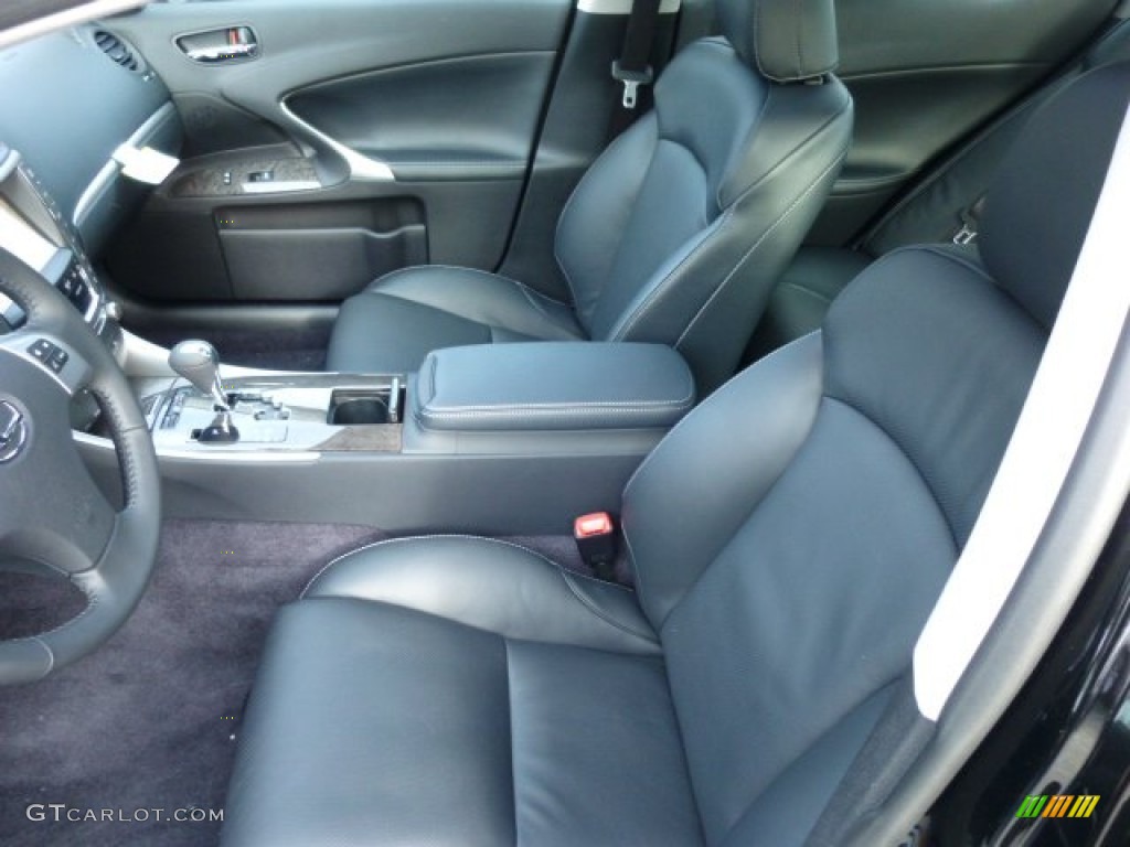 Black Interior 2013 Lexus IS 250 AWD Photo #75161938