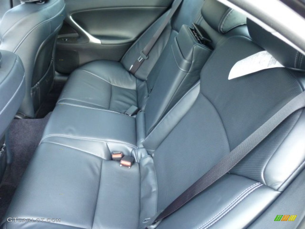 2013 Lexus IS 250 AWD Rear Seat Photo #75161945