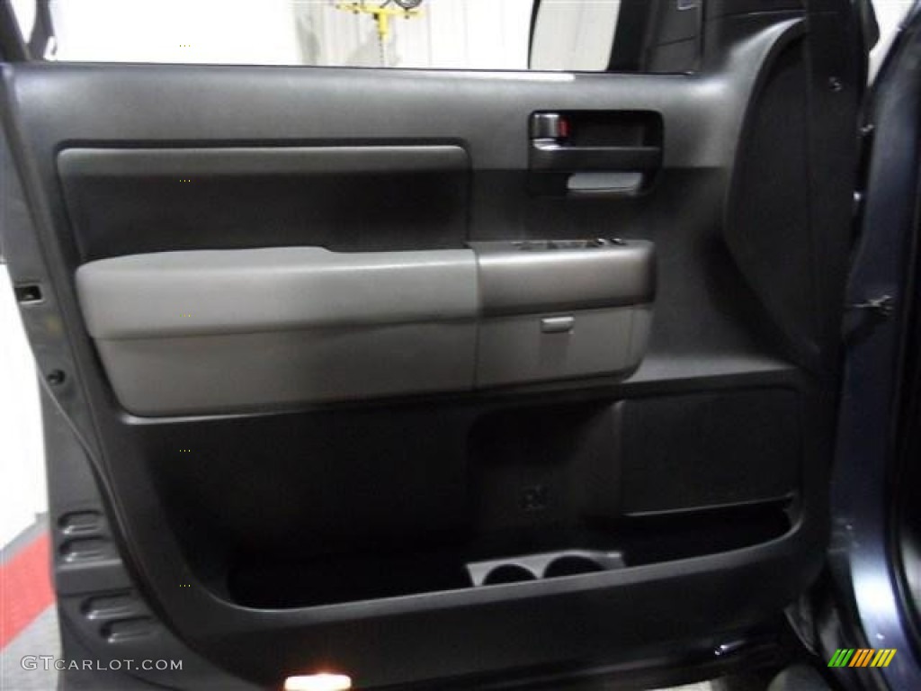 2010 Tundra Double Cab - Slate Gray Metallic / Graphite Gray photo #9