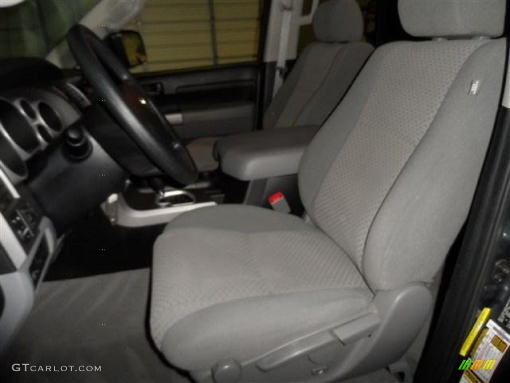 2010 Tundra Double Cab - Slate Gray Metallic / Graphite Gray photo #11