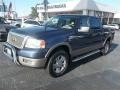 Medium Wedgewood Blue Metallic - F150 Lariat SuperCrew 4x4 Photo No. 6