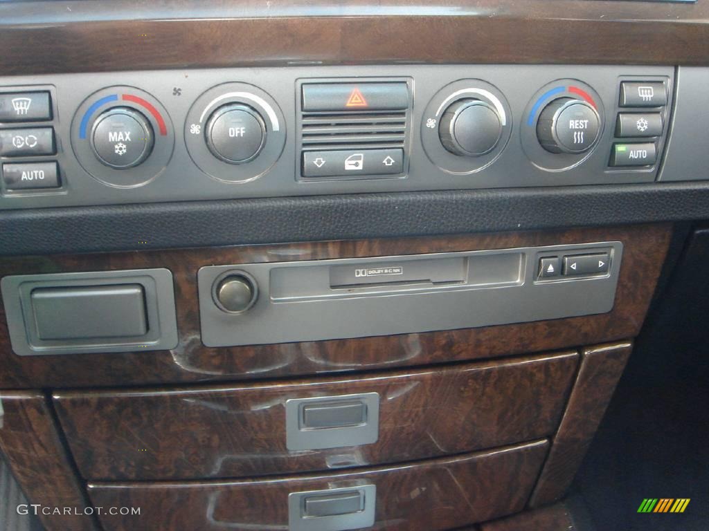 2003 7 Series 745Li Sedan - Titanium Silver Metallic / Black/Black photo #20
