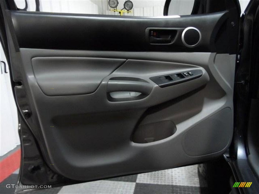 2012 Tacoma V6 SR5 Prerunner Double Cab - Magnetic Gray Mica / Graphite photo #9