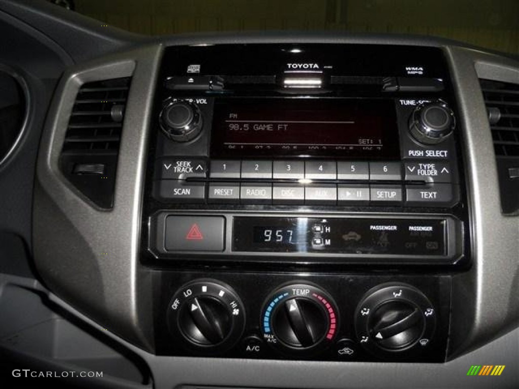 2012 Tacoma V6 SR5 Prerunner Double Cab - Magnetic Gray Mica / Graphite photo #14