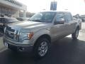 2012 Pale Adobe Metallic Ford F150 XLT SuperCrew 4x4  photo #8