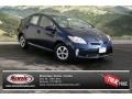 2013 Nautical Blue Metallic Toyota Prius Three Hybrid  photo #1