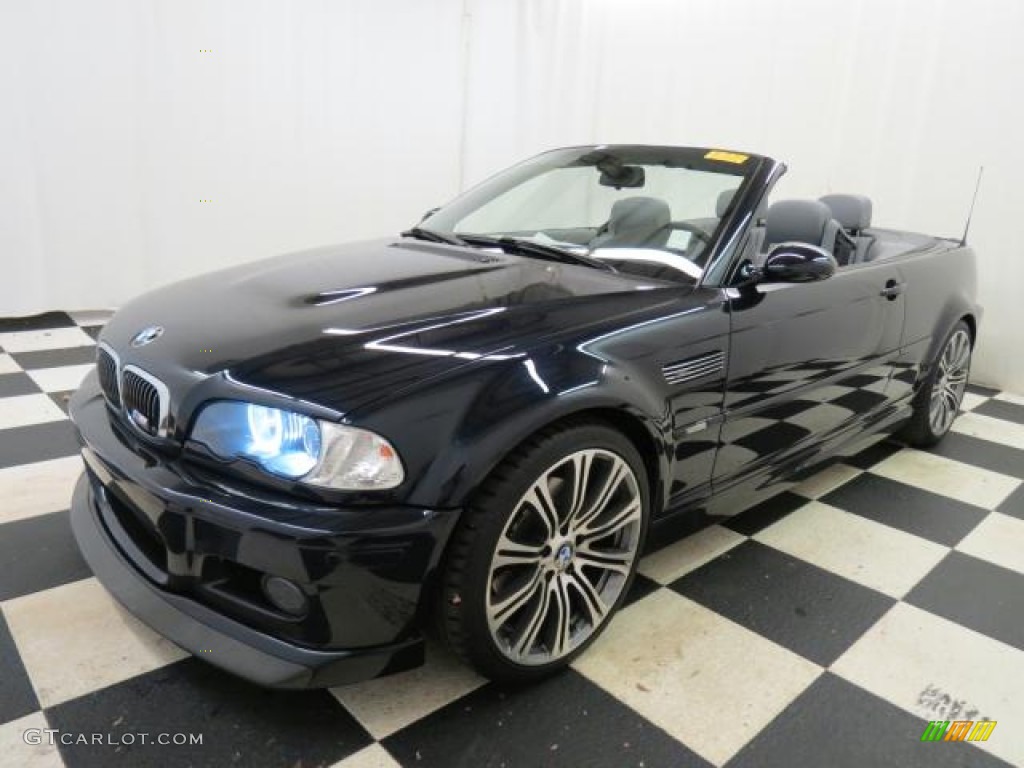 Carbon Black Metallic 2004 BMW M3 Convertible Exterior Photo #75167230