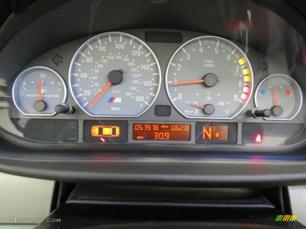2004 BMW M3 Convertible Gauges Photo #75167257