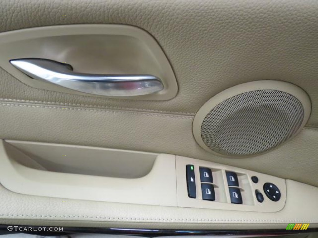 2007 3 Series 328xi Sedan - Crimson Red / Beige photo #11