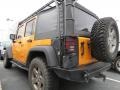 2012 Dozer Yellow Jeep Wrangler Unlimited Rubicon 4x4  photo #2