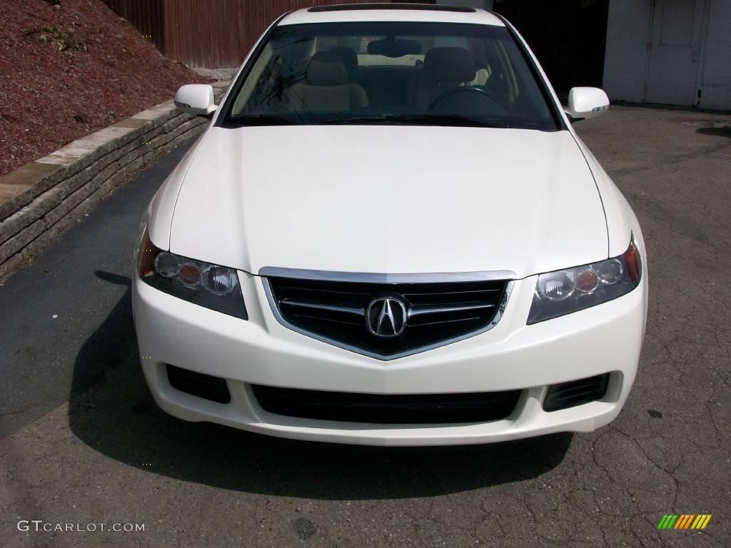 2005 TSX Sedan - Premium White Pearl / Parchment photo #8