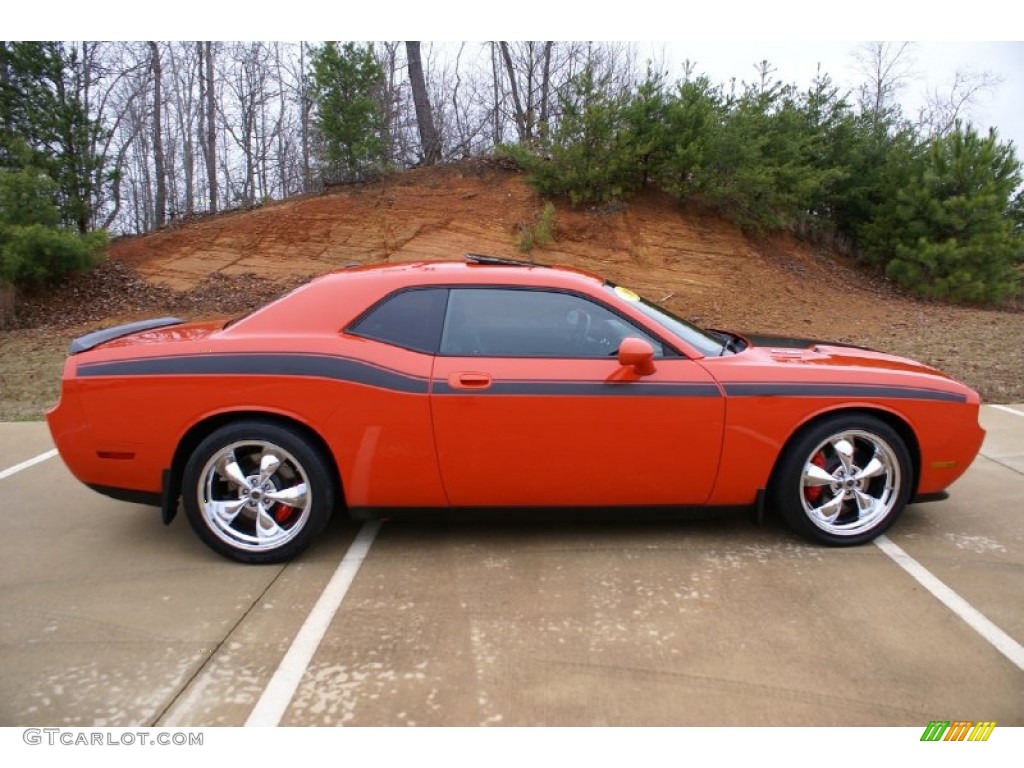 HEMI Orange 2009 Dodge Challenger SRT8 Exterior Photo #75170303