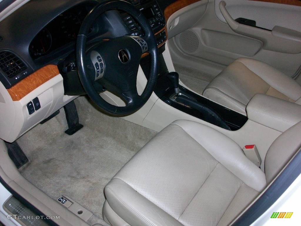 2005 TSX Sedan - Premium White Pearl / Parchment photo #10