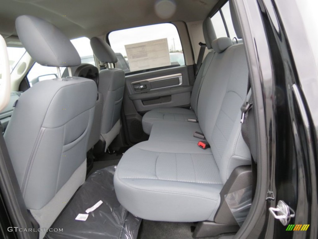2013 Ram 1500 SLT Crew Cab Rear Seat Photo #75170711