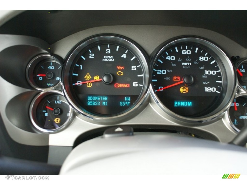 2010 Sierra 1500 SLE Crew Cab - Pure Silver Metallic / Ebony photo #13