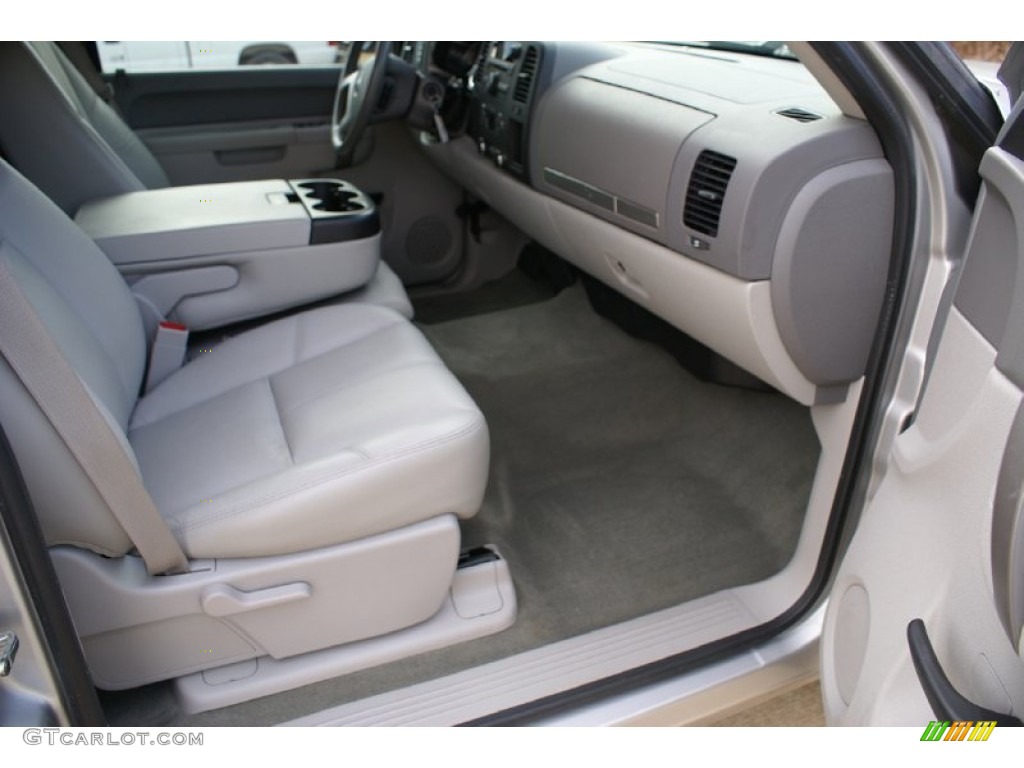 2010 Sierra 1500 SLE Crew Cab - Pure Silver Metallic / Ebony photo #18